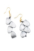 Shiny drop shaped earrings Liron