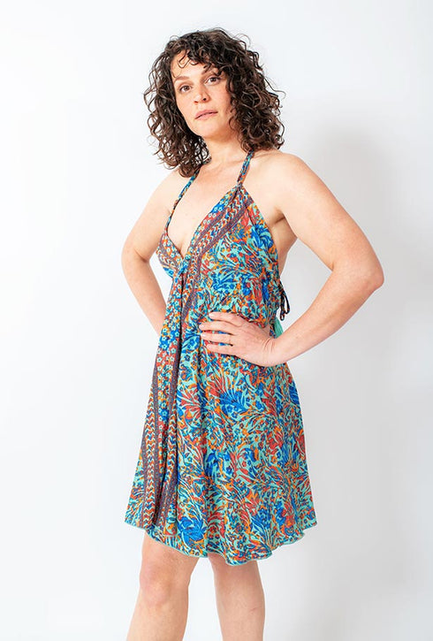 Y Why? Lorena Short Neckholder Dress