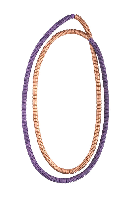 Collana lunga in legno Rory